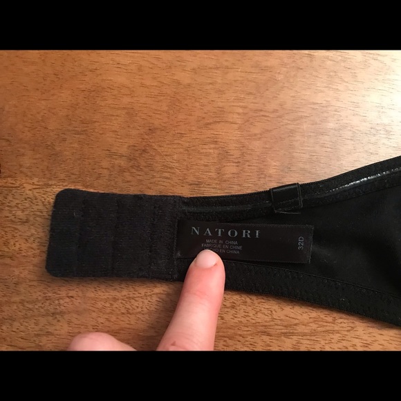 Black & nude 32D Natori Reflex strapless bras - Picture 7 of 11